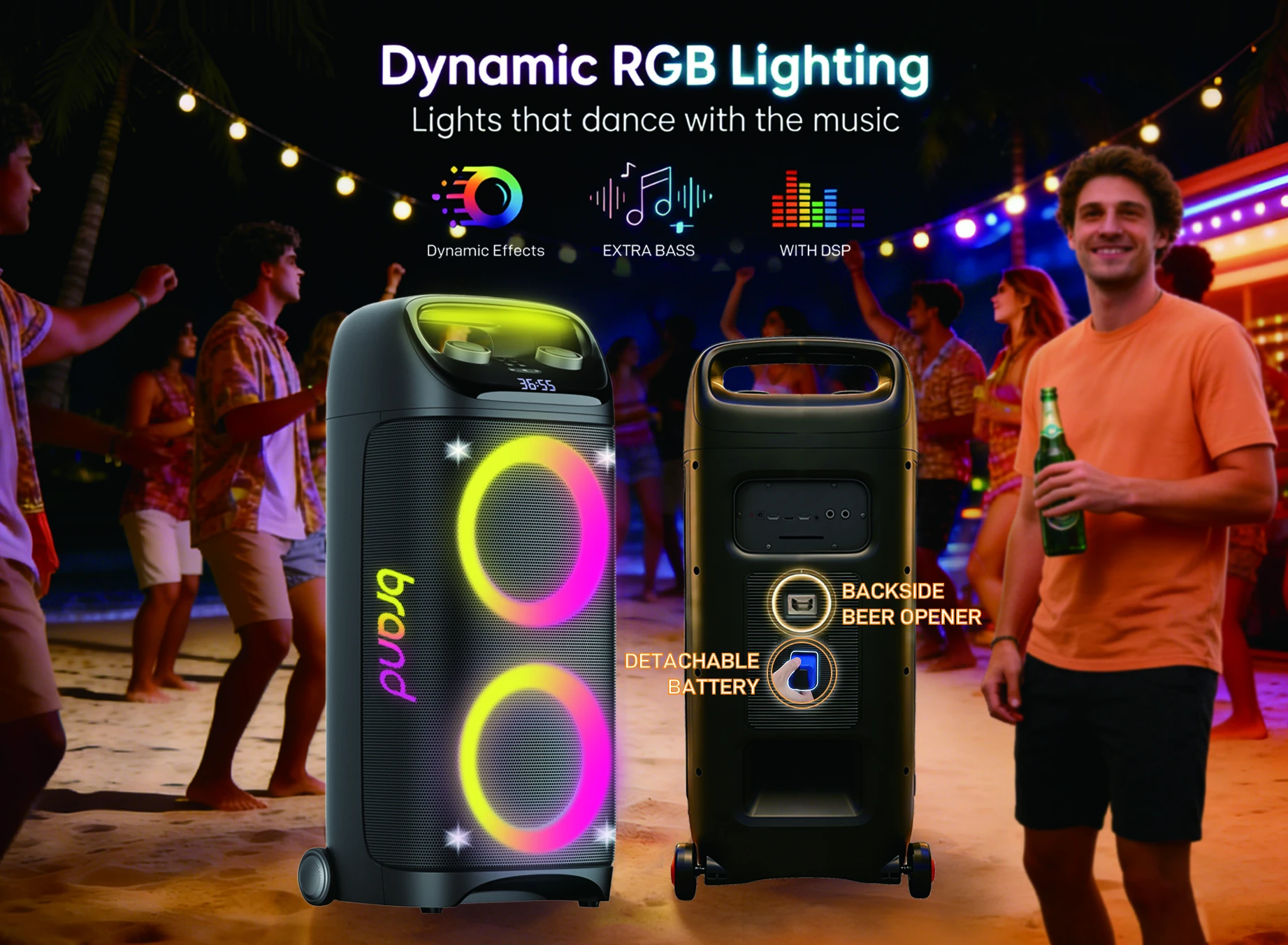 PHMAX Launches the DX66 Party Speaker